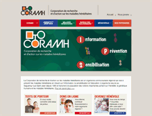 Tablet Screenshot of coramh.org